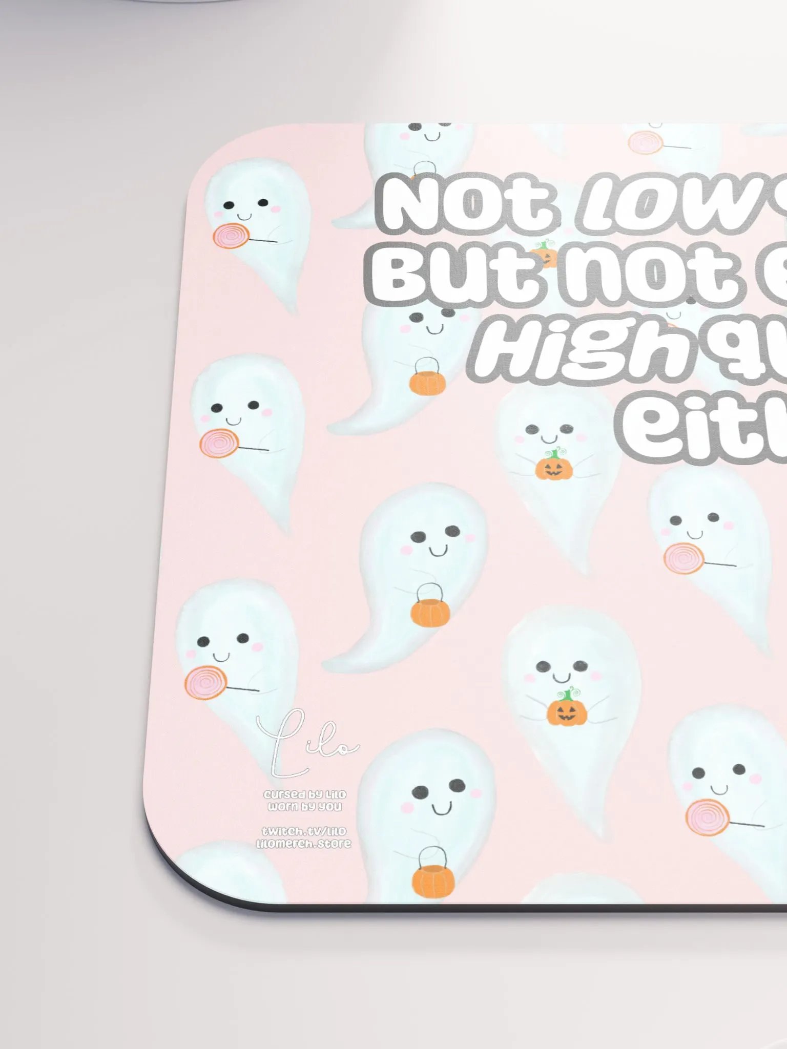 Not Low Quality Mouse Mat - cute ghosts product image (6)