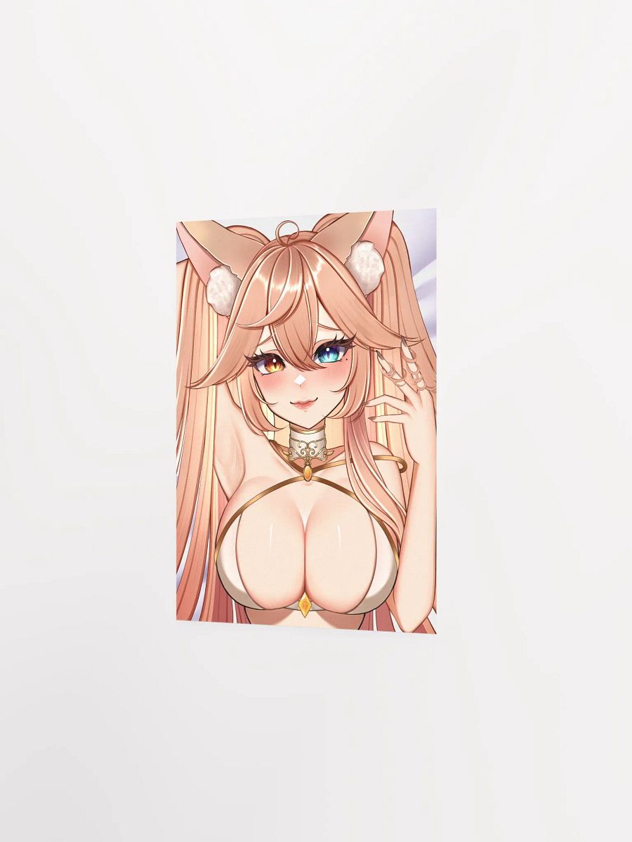 Light Peach Poster (Booba Mousepad Design) product image (2)