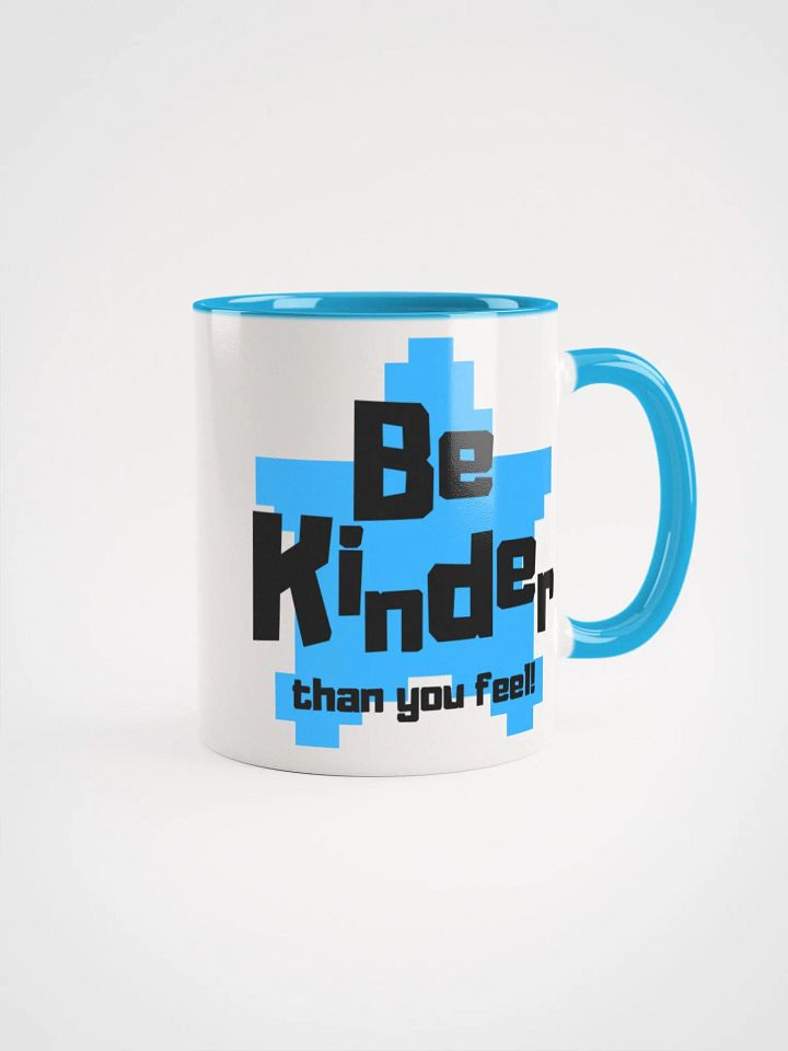 Be Kinder Pixel Star Mug – Start Your Day with Kindness! product image (1)
