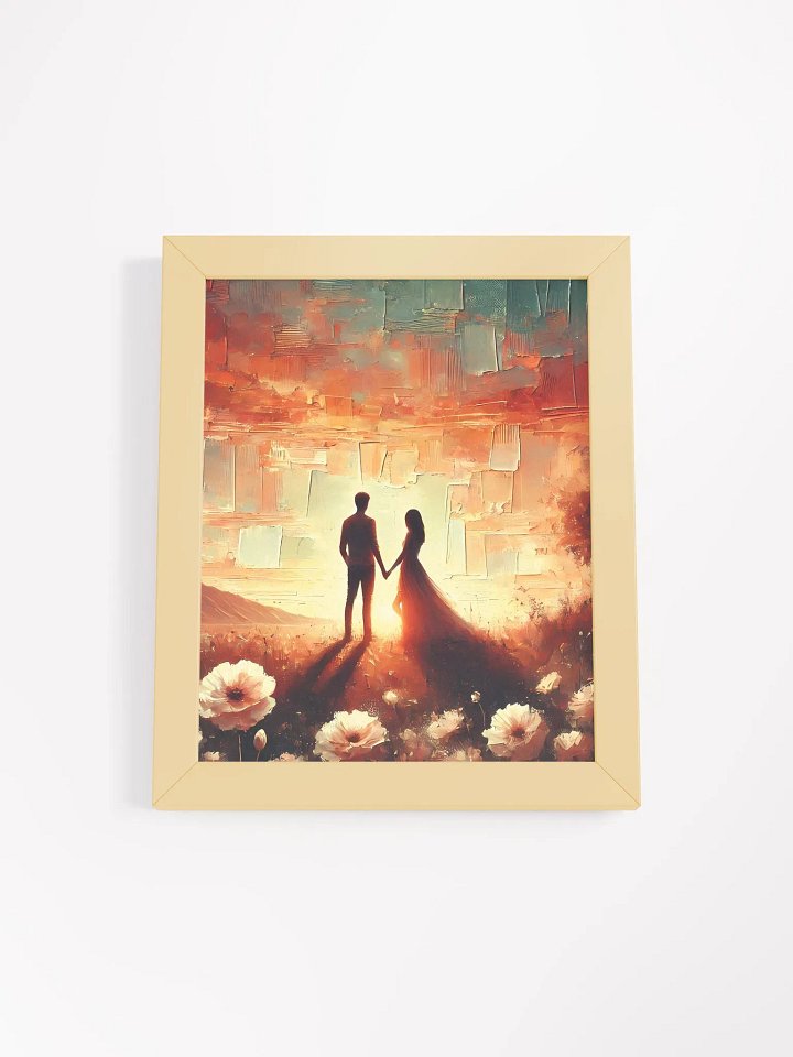 Love Art Frame | Couple Painting | Couple Frame | Painting #A15 product image (1)