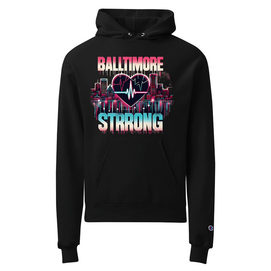 Baltimore Strong Heartbeat Hoodie product image (1)