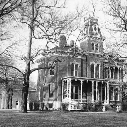 The James Millikin House was built in Decatur, IL, in 1876. Today, it is open as a house museum.
