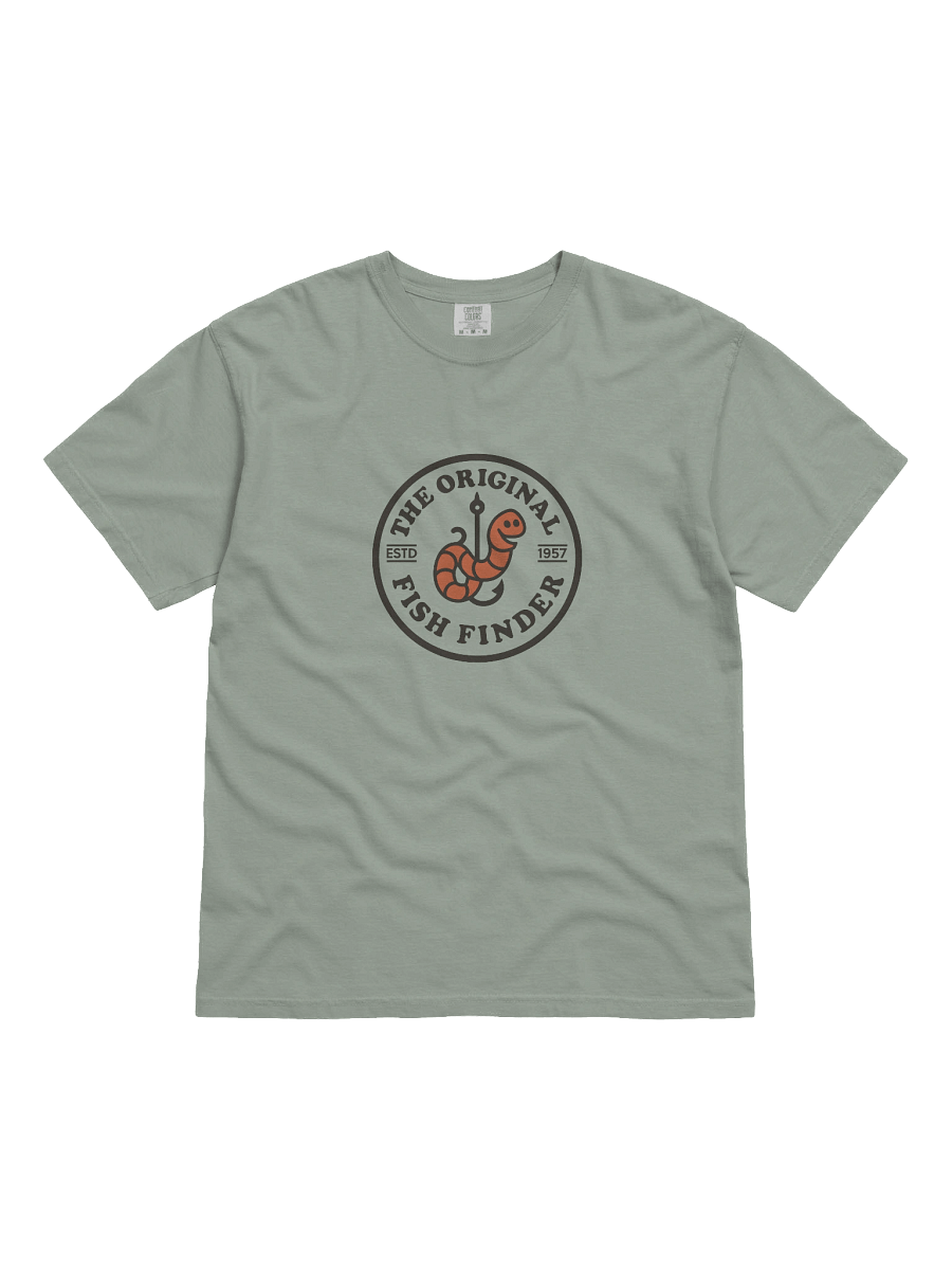 TOFF Worm T-Shirt / The Original Fish Finder Worm T-Shirt Semi Colour Heavyweight product image (1)