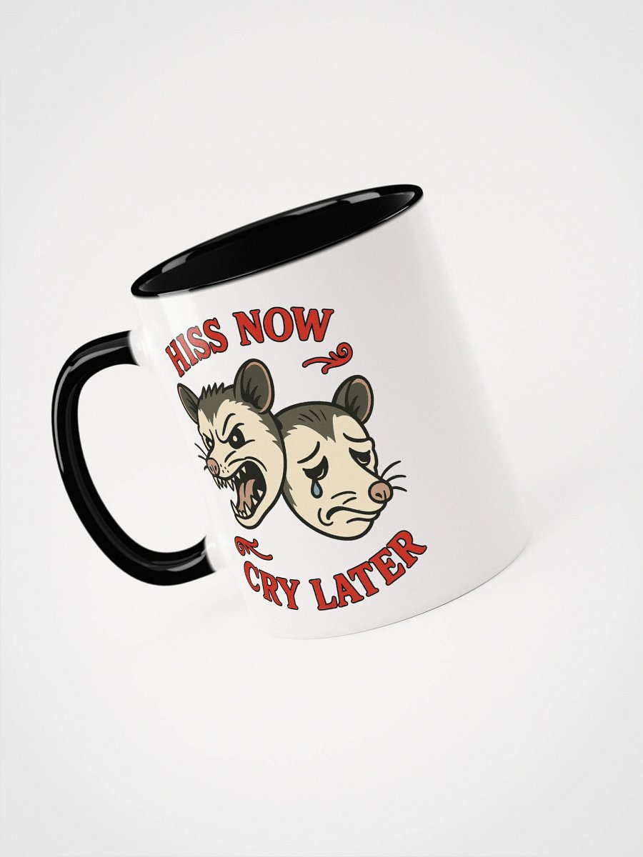 Hiss Now Cry Later Accent Mug product image (16)