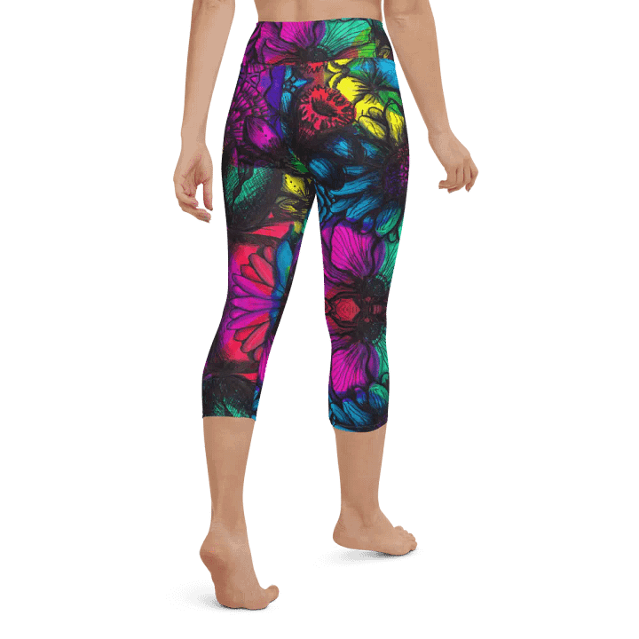 Tie-dye Flower Leggings product image (2)
