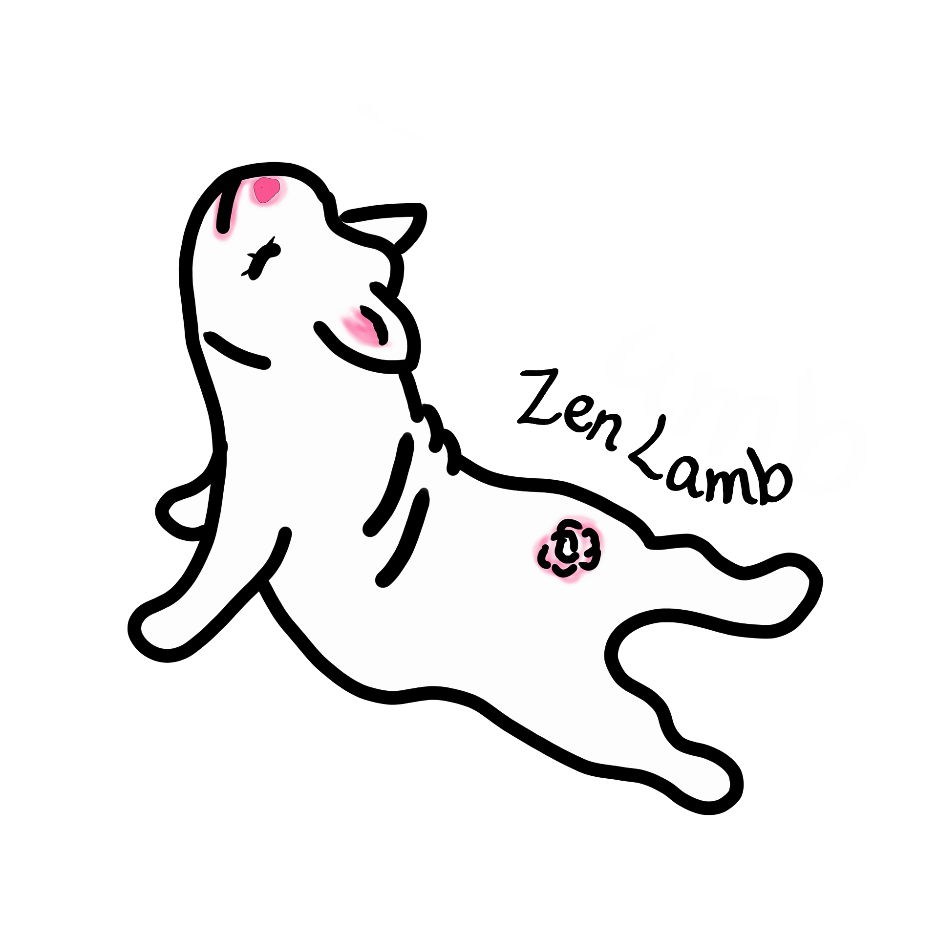 Zen Lamb (Unisex Tee) product image (2)