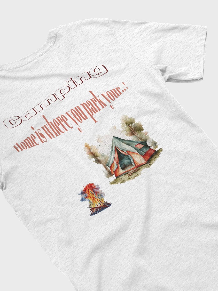 Funny Camping Design - 'Home is Where You Park Your...' Tent Art product image (39)