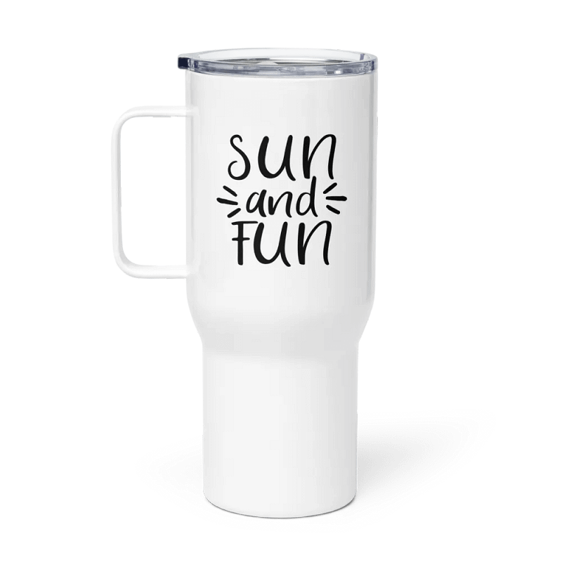 Sun & Fun Stainless Steel Travel Mug