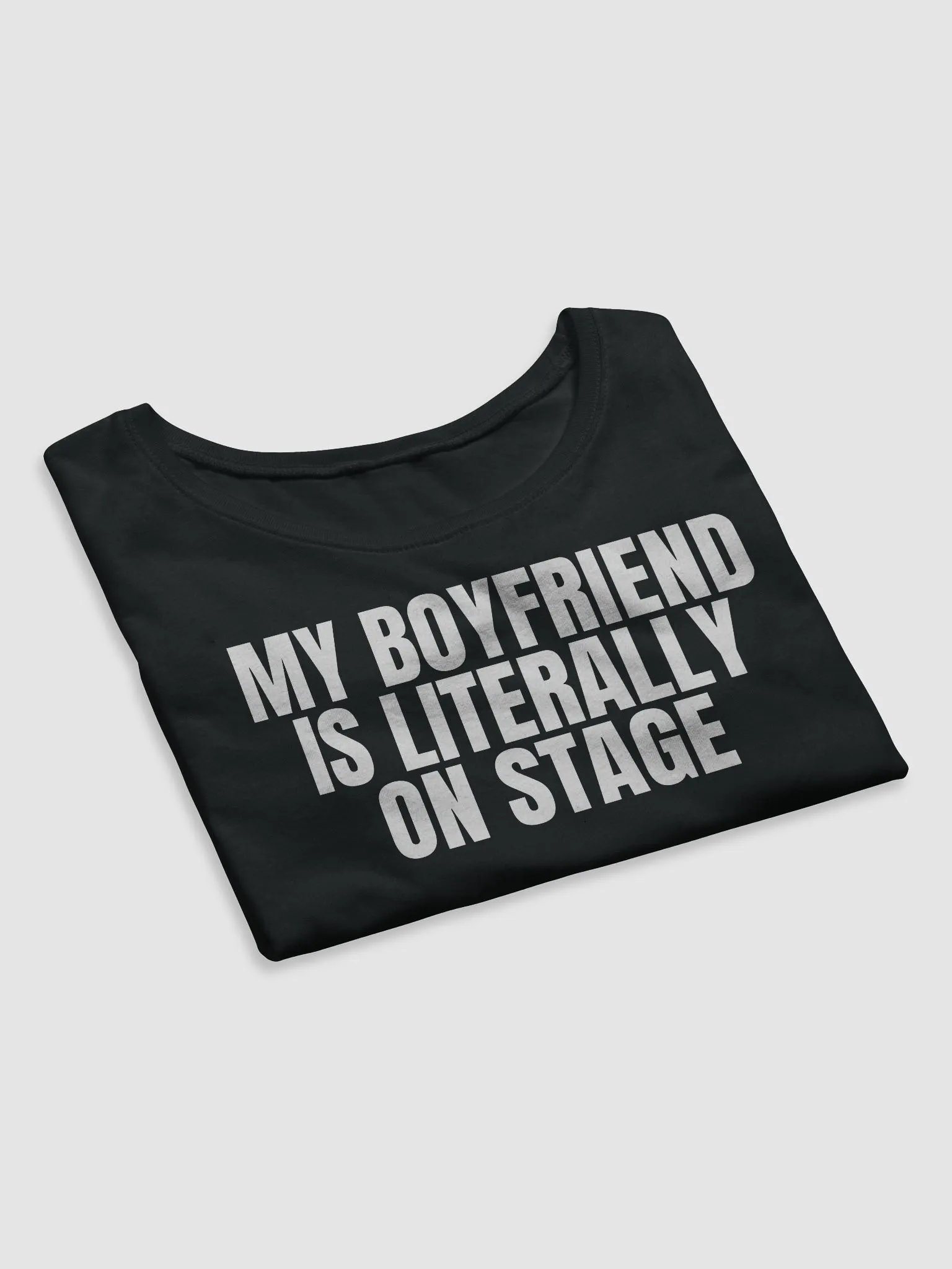 My Boyfriend Is Literally On Stage Baby Tee product image (7)