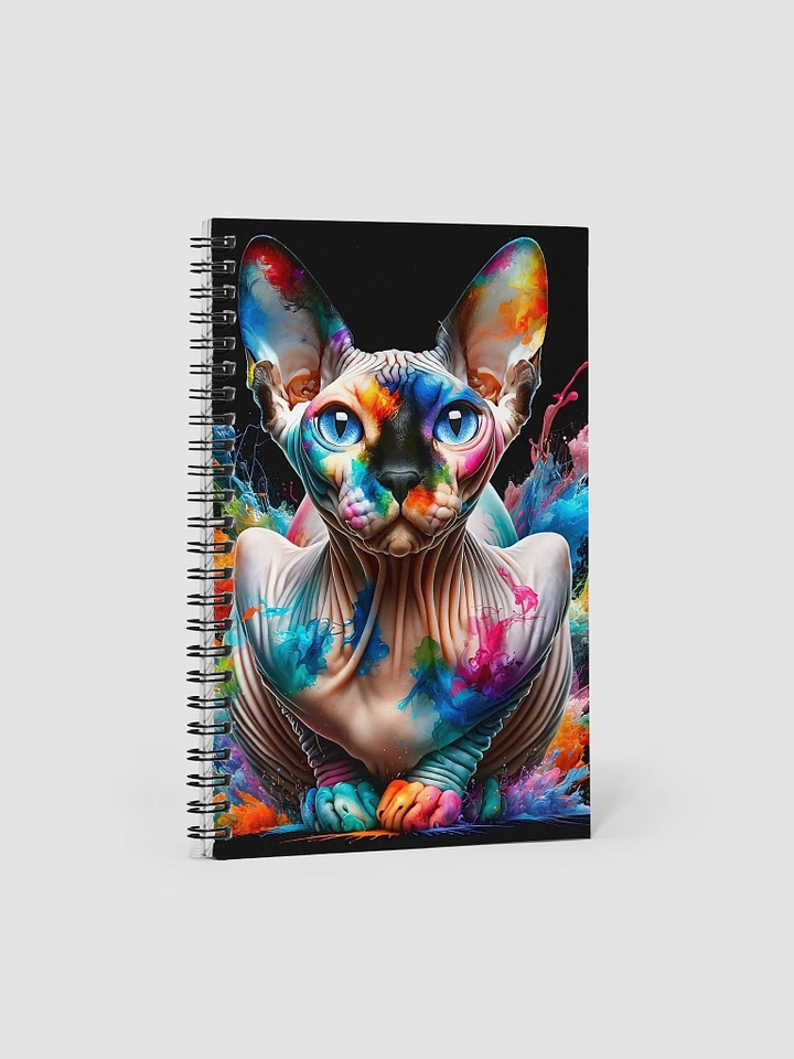 Spiral Notebook: Sphynx product image (1)