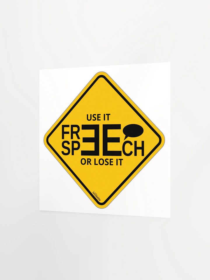 FREE SPEECH, USE IT OR LOSE IT product image (8)