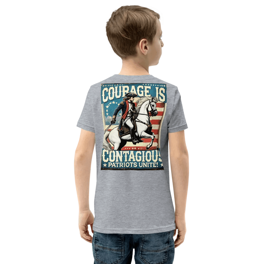 Courageous Patriots Youth T-Shirt product image (5)