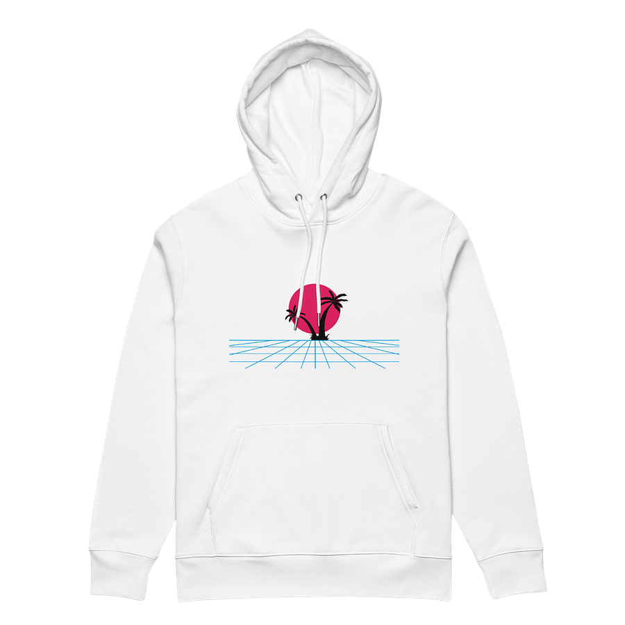 Retro Sunset Vibes Organic Hoodie product image (5)
