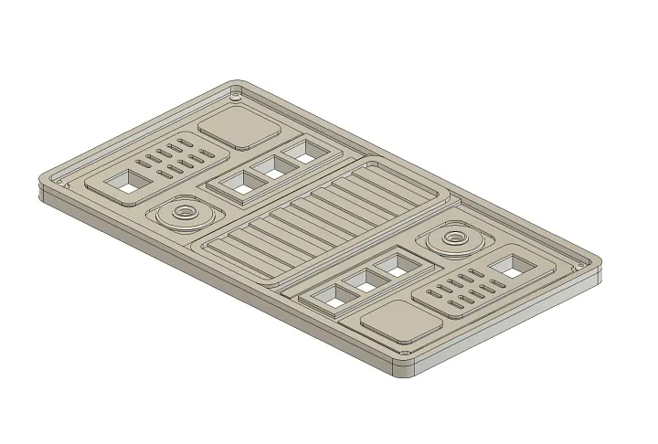 Star Wars Galaxy's Edge Control Panel V2 3D Model product image (1)