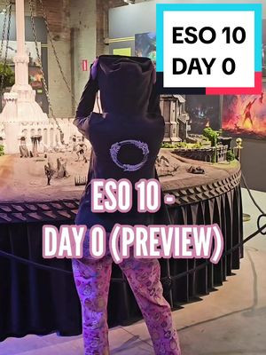 Let's take a look at #ESO10 - Day 0! The preview/hands on for some of us lucky creators [AD/Gifted]. 🙀✨️ I'm home now, let's talk about EVERYTHING on stream! Or you can enjoy these videos I'll be putting out, there will be A FEW. I filmed ALL THE THINGS. 🧡✨️ #ElderScrollsOnline #ESO #ElderScrolls #GoldRoad #NewReleases #WhatToPlay #WomenInGaming  @Bethesda 