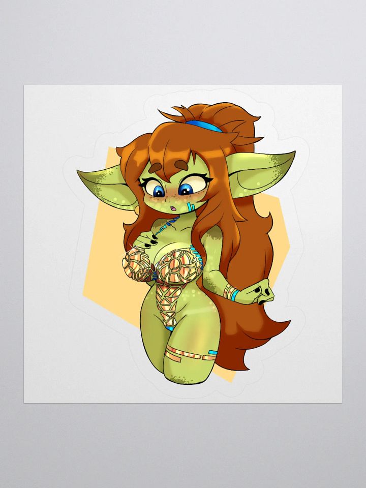 Cove swimsuit sticker: Gold product image (1)