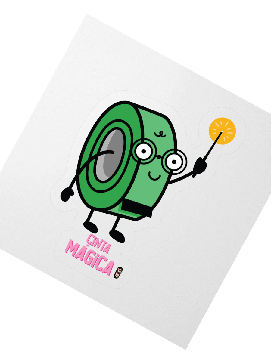 Cinta Mágica - Sticker (Kiss Cut) product image (2)