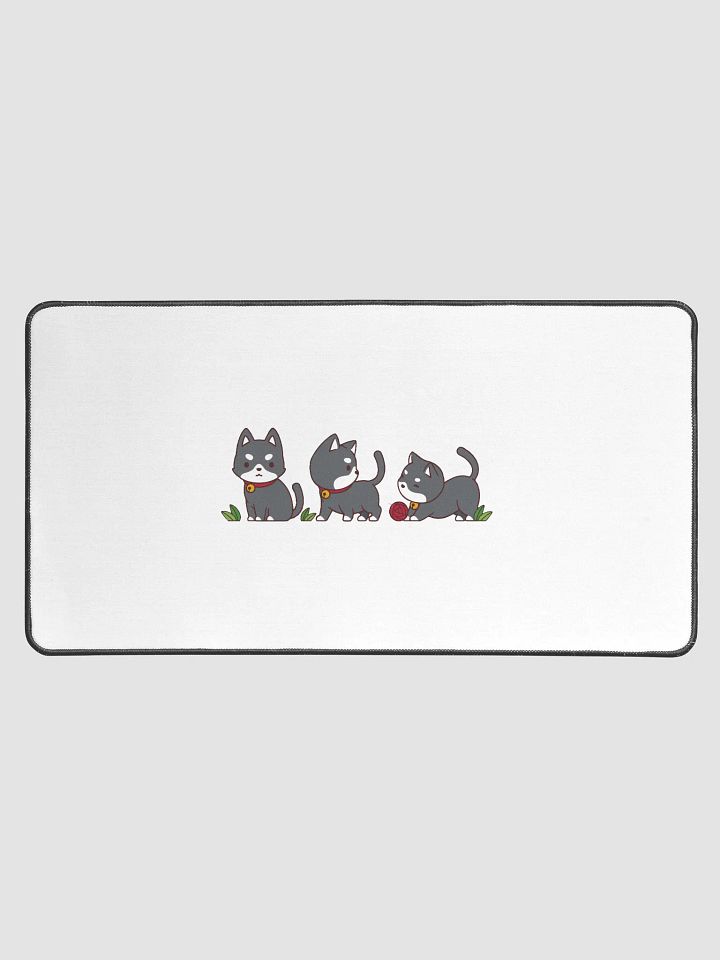 Cute Cartoon Cats Desk Mat product image (1)
