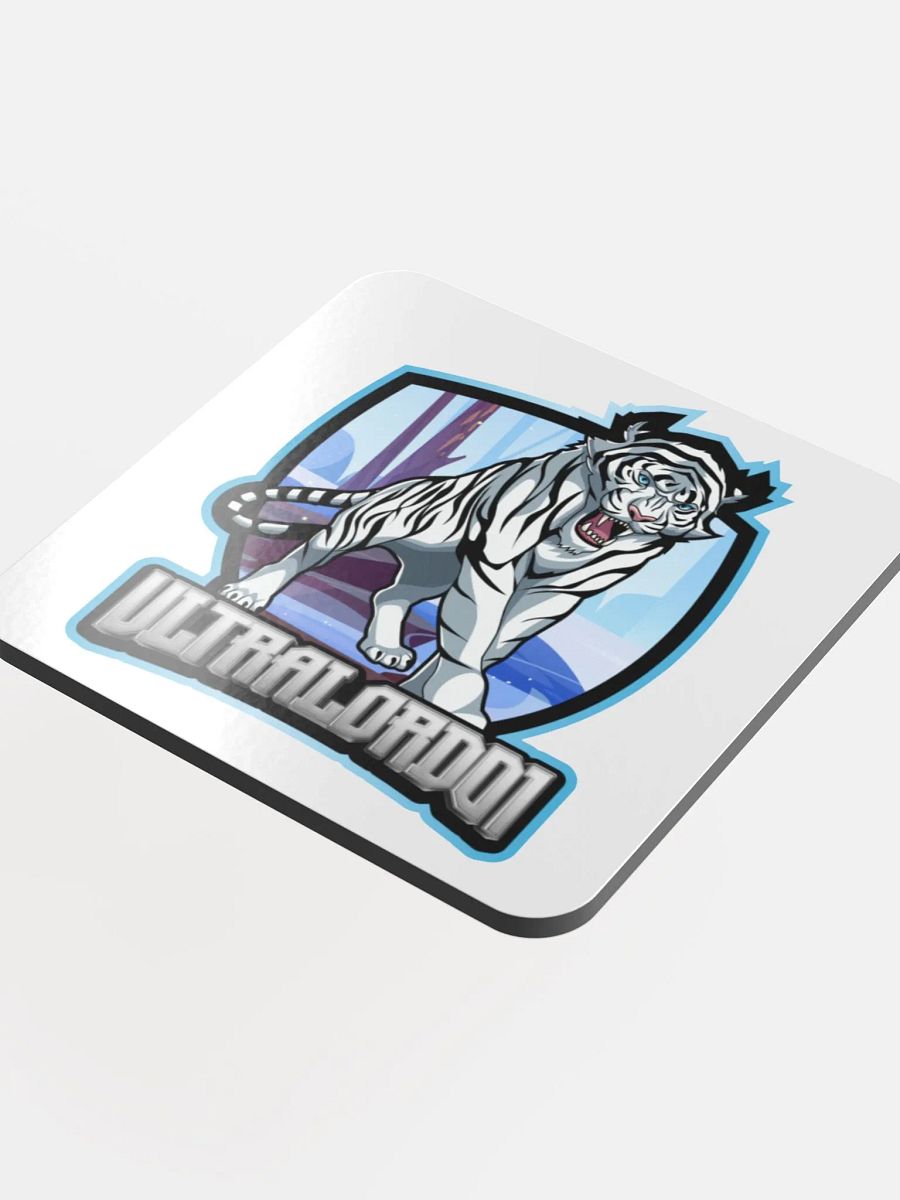 Roaring Tiger Glossed Cork Coaster product image (4)