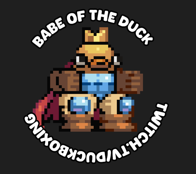 Babe of the Duck Sticker
