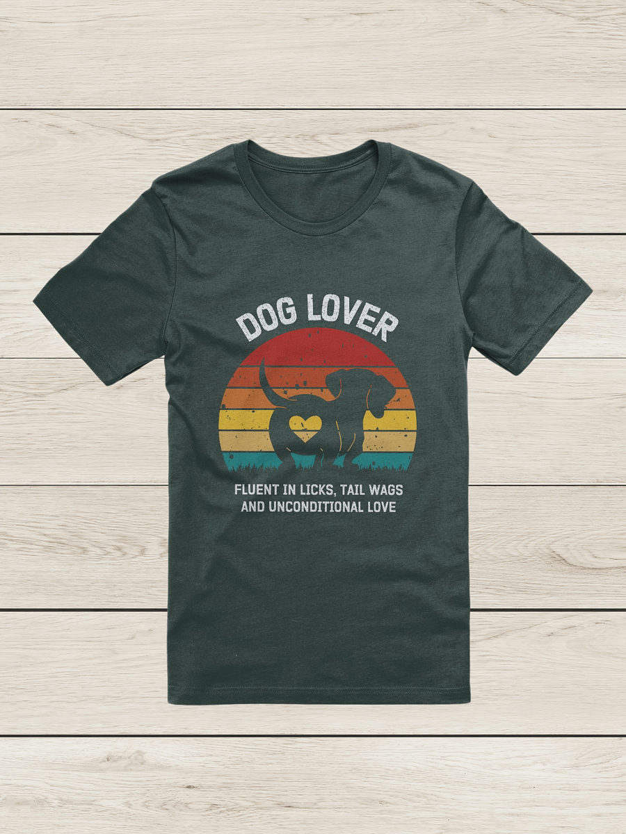 "Dog lover" t-shirt product image (9)