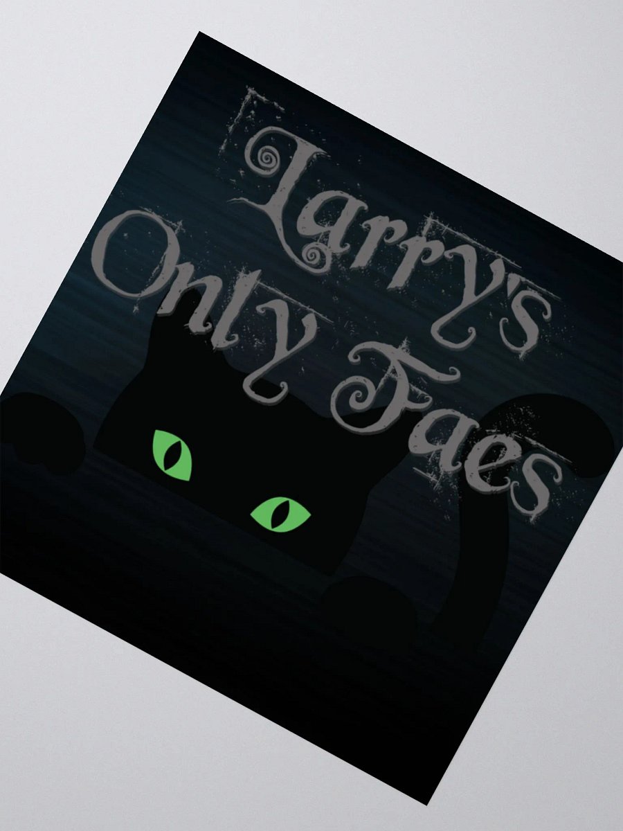 Larry's Only Faes Sticker product image (2)