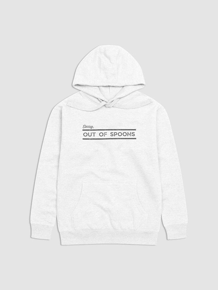 Out of S[poons] Grey Hoodie product image (1)