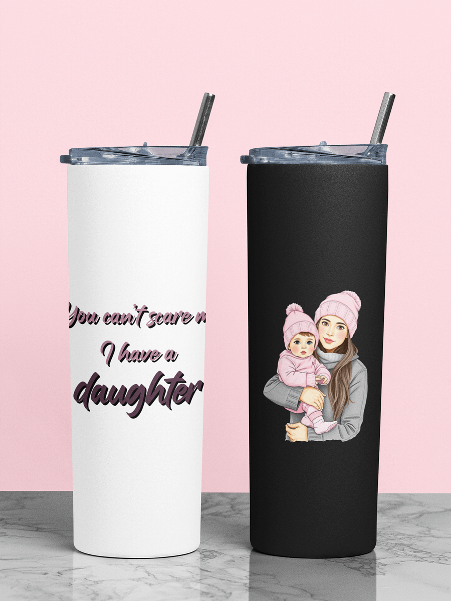 Stay Refreshed, Mama - Tumbler for Girl Moms - Brown eyes, Blonde hair product image (1)