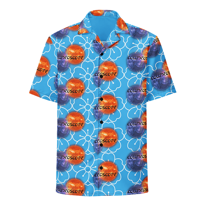 Logo Hawiian Shirt Blue product image (1)
