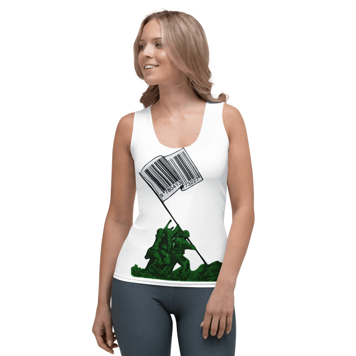 Raising The Flag Of Commerce - All-Over Print Women's Tank Top product image (1)