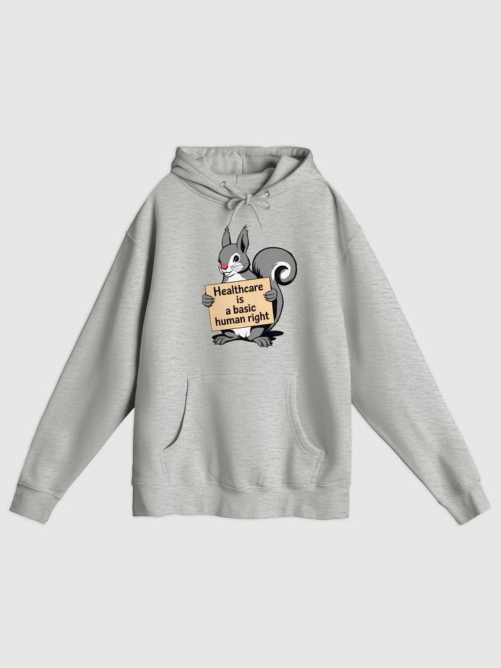 Premium, super soft Hoodie: Healthcare is a basic human right, Pooky with Sign product image (1)
