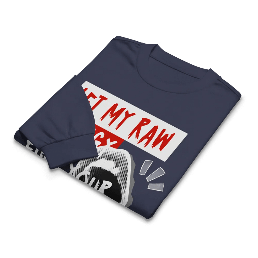 Let my raw energy long sleeve t-shirt product image (6)