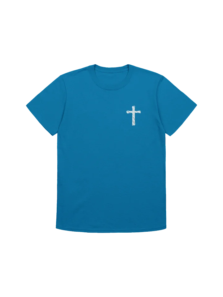 The LowKey Christian – Signature Cross Pocket T-Shirt product image (1)