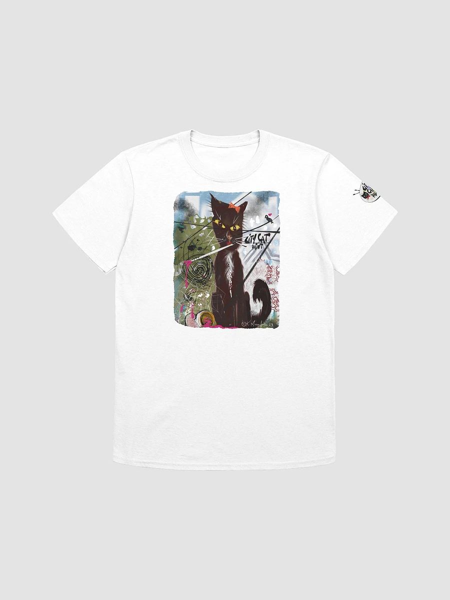 #10 'Quirky Cat' Unisex Softstyle Cotton Tee product image (1)