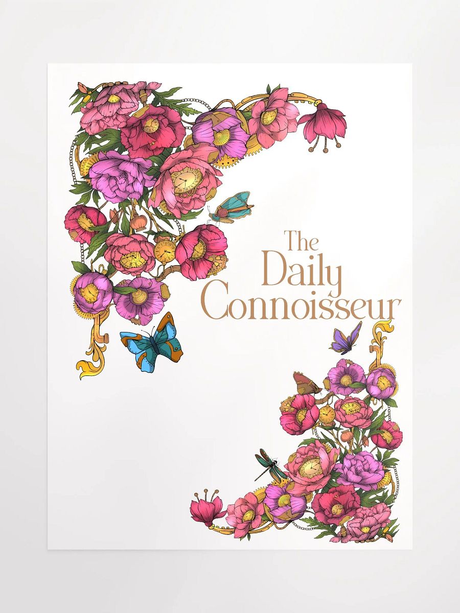 The Daily Connoisseur Steampunk Poster product image (1)