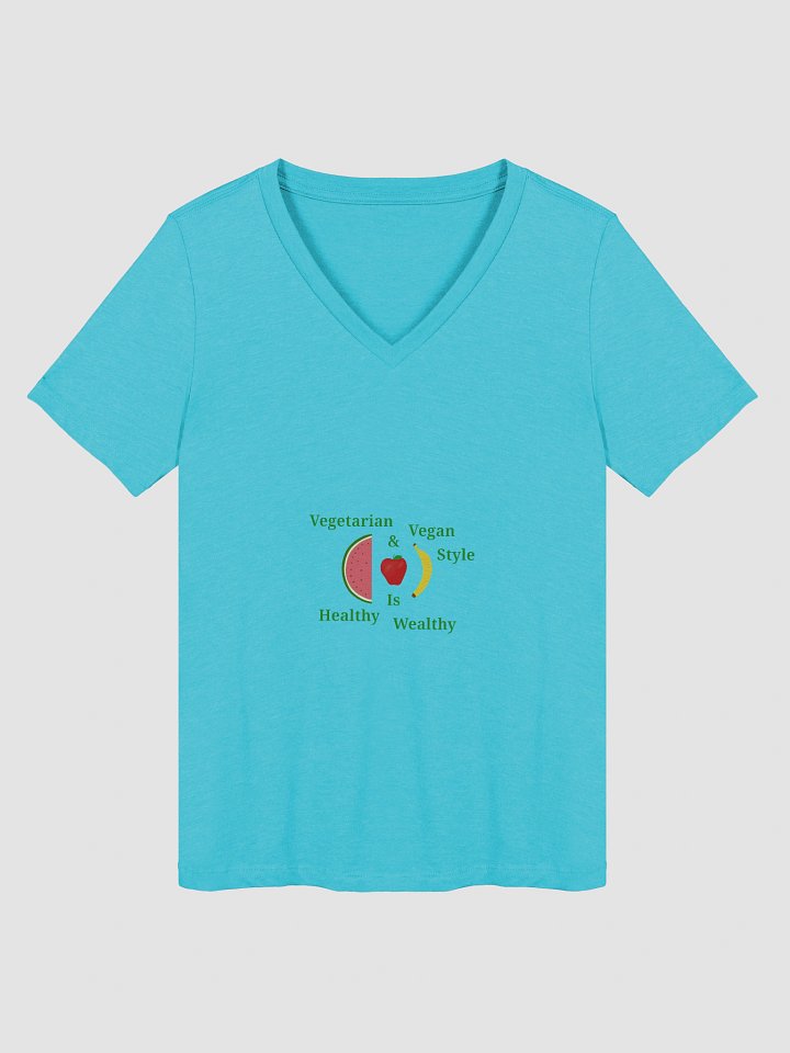 Fruity Vegan Lifestyle V-Neck Tee product image (1)