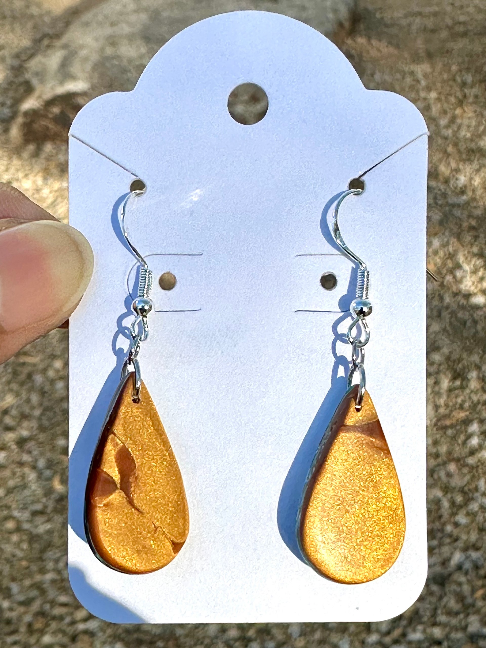 Royston Swirl Teardrop Earrings product image (2)