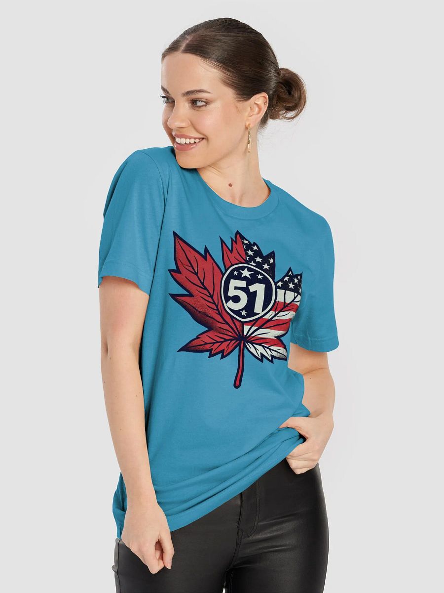 "51st State" Maple Leaf T-Shirt (Bella Canvas) product image (83)