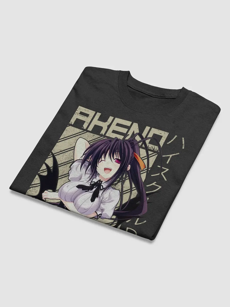 High School DxD Akeno Himejima Smiling T-Shirt – Gildan Heavyweight product image (4)