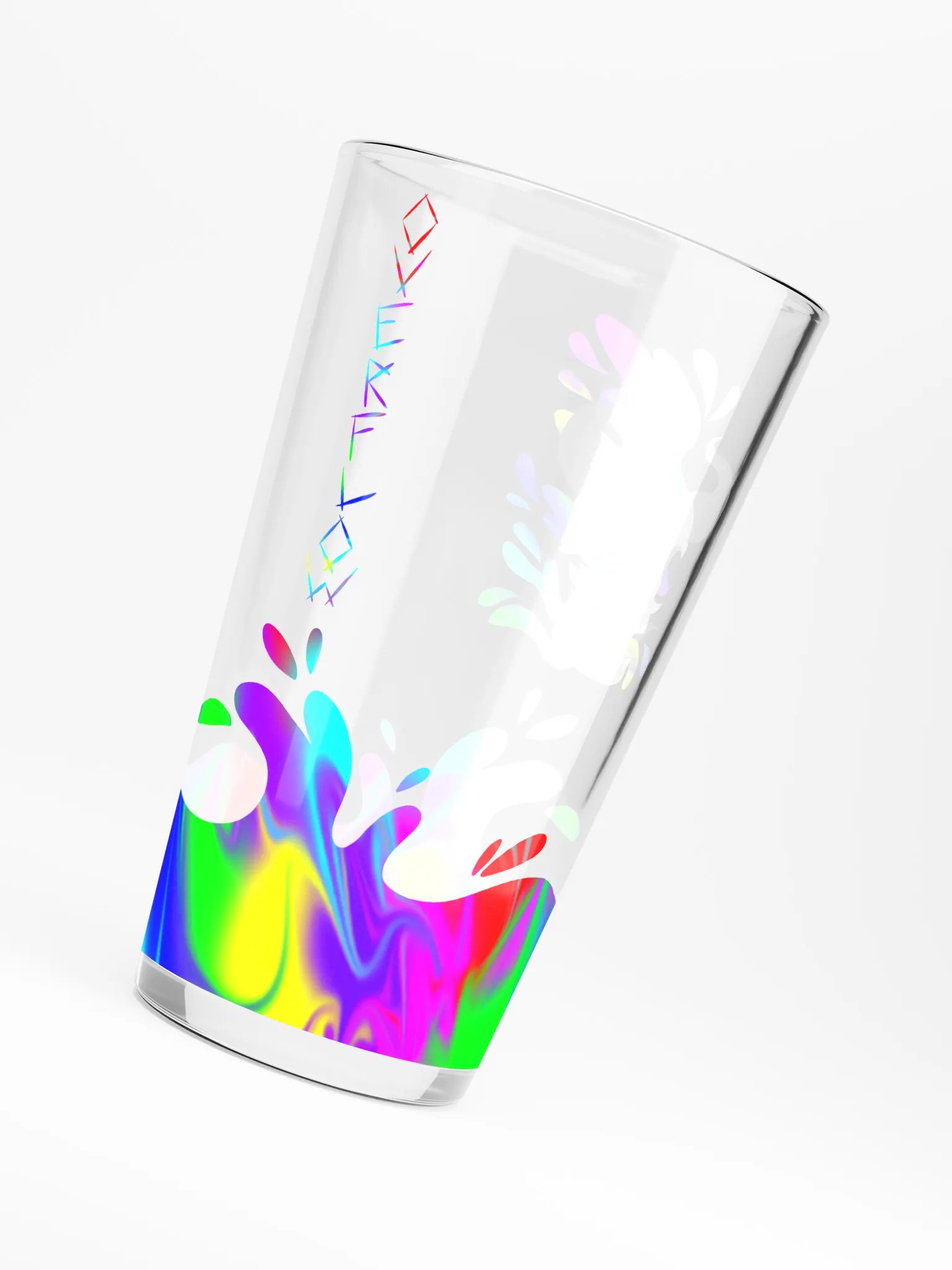 Overflow (Rainbow Trip) (Pint Glass) product image (6)