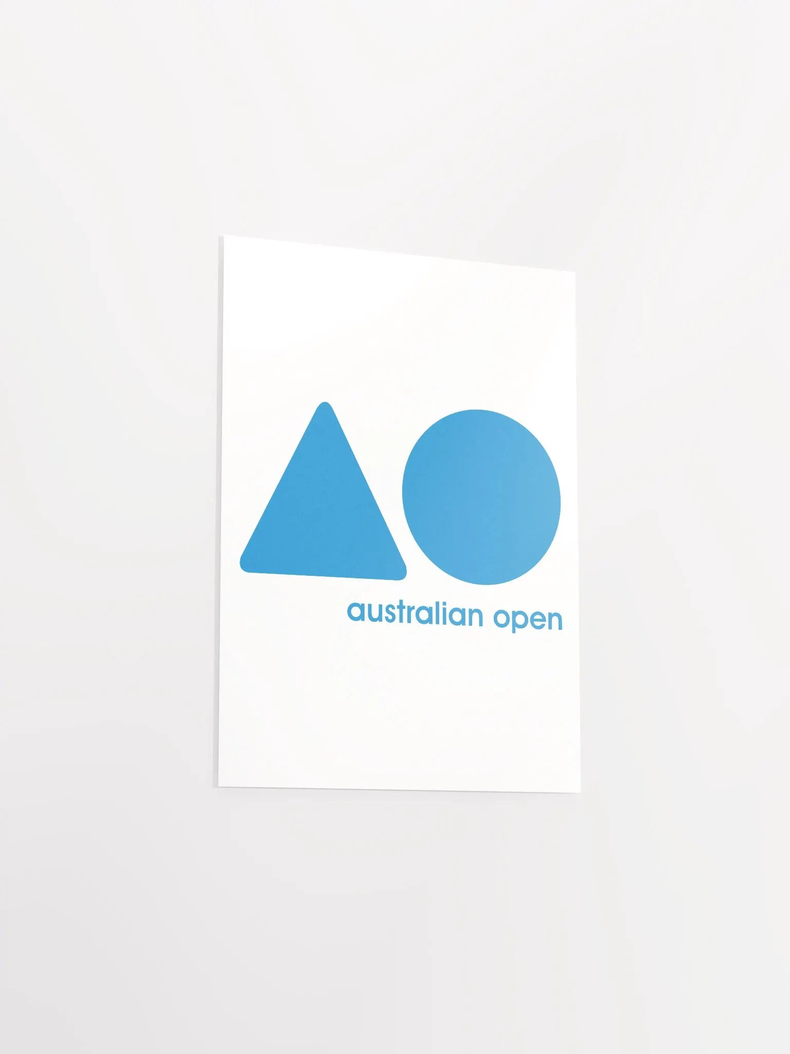 Australian Open Geometric Logo Poster product image (33)