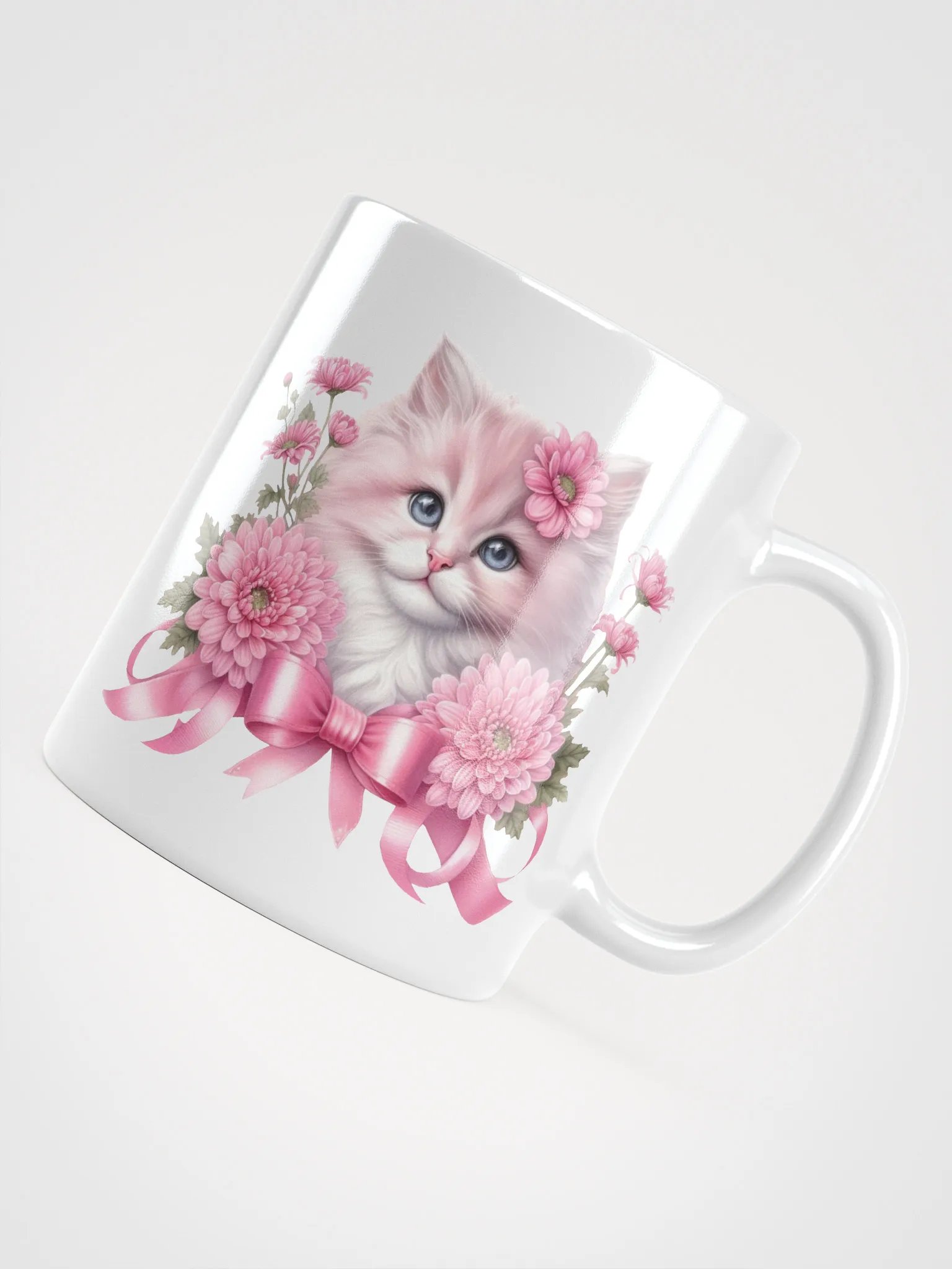 Pink Cat Mug product image (12)
