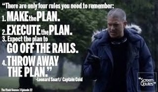 These are quotes of Leonard Snart aka captain cold and Wentworth Miller as well.
