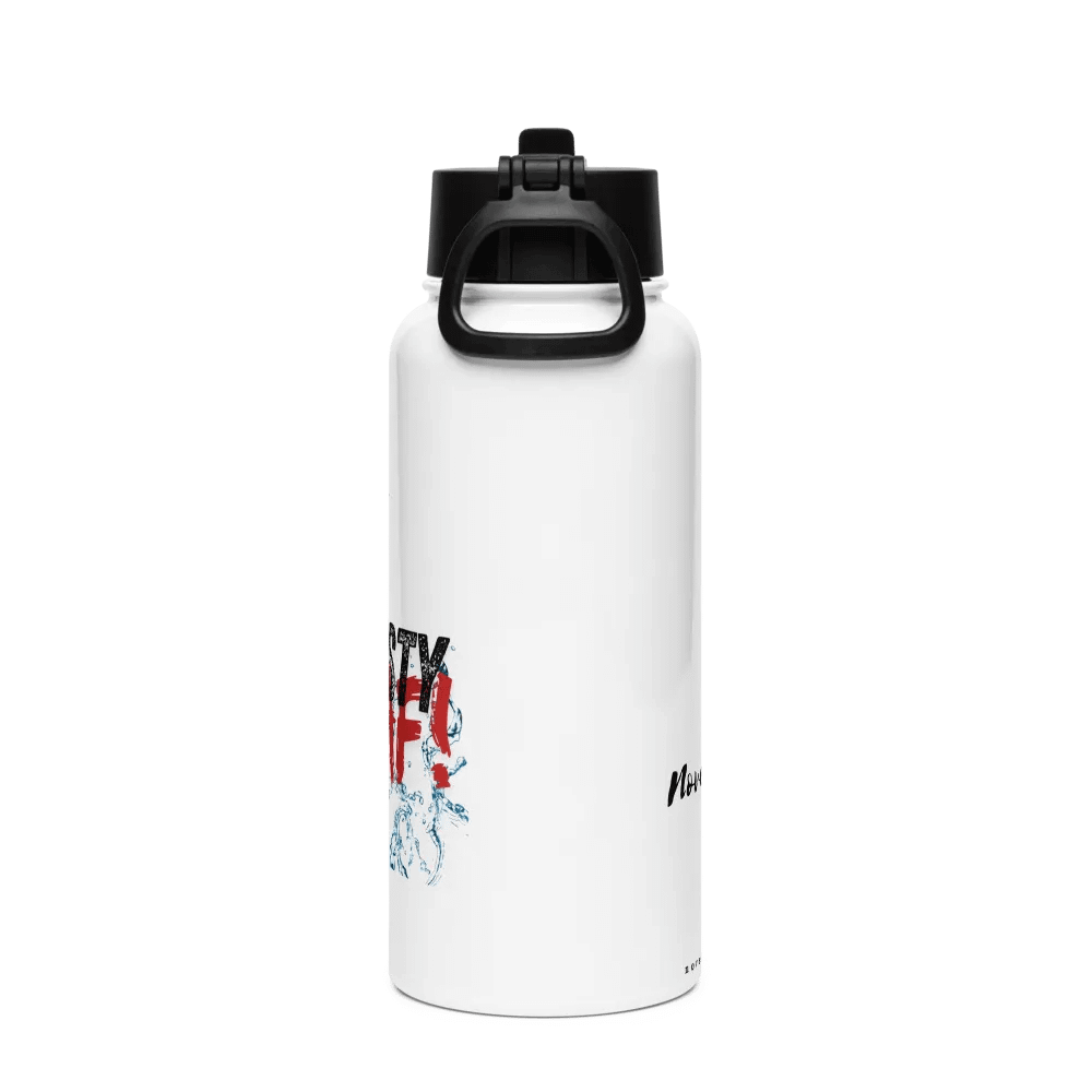 Thirsty AF Stainless Steel Water Bottle with a Straw Lid product image (3)