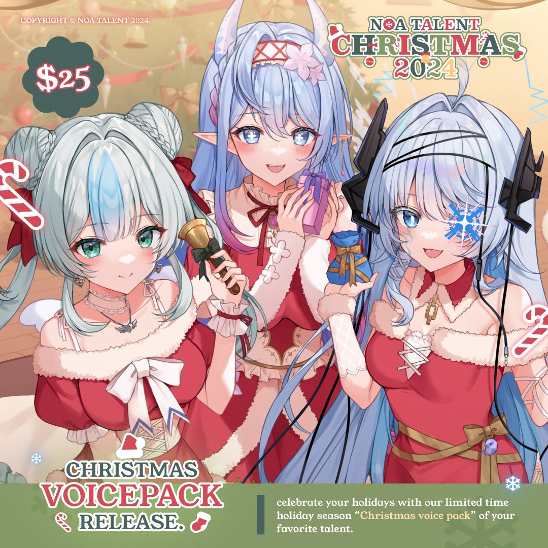 2024 Christmas Voice Pack PRIMORDIA Bundle product image (1)