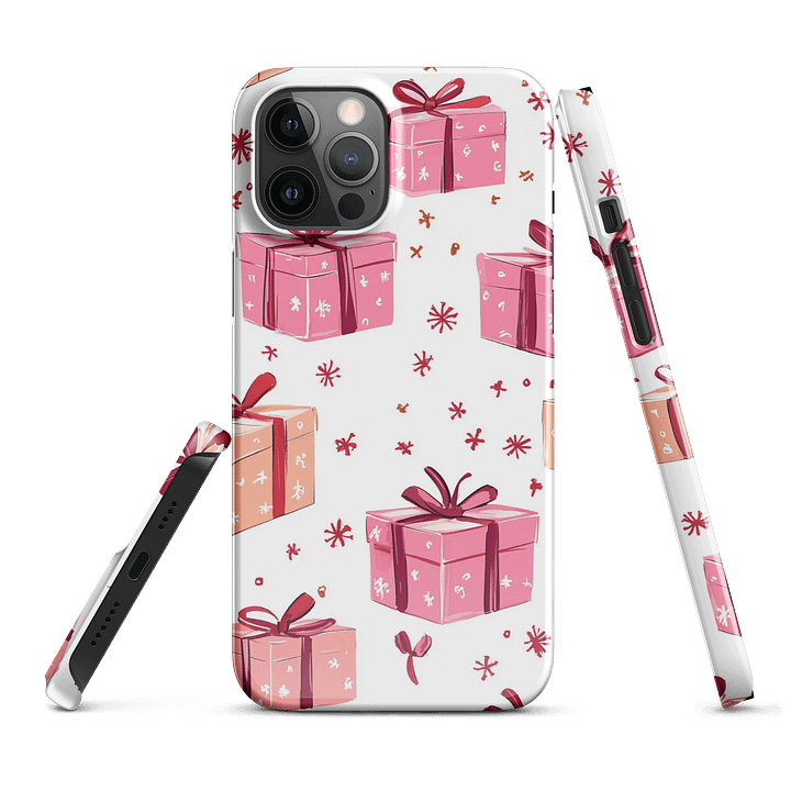 Pink Christmas iPhone® Snap Case product image (7)