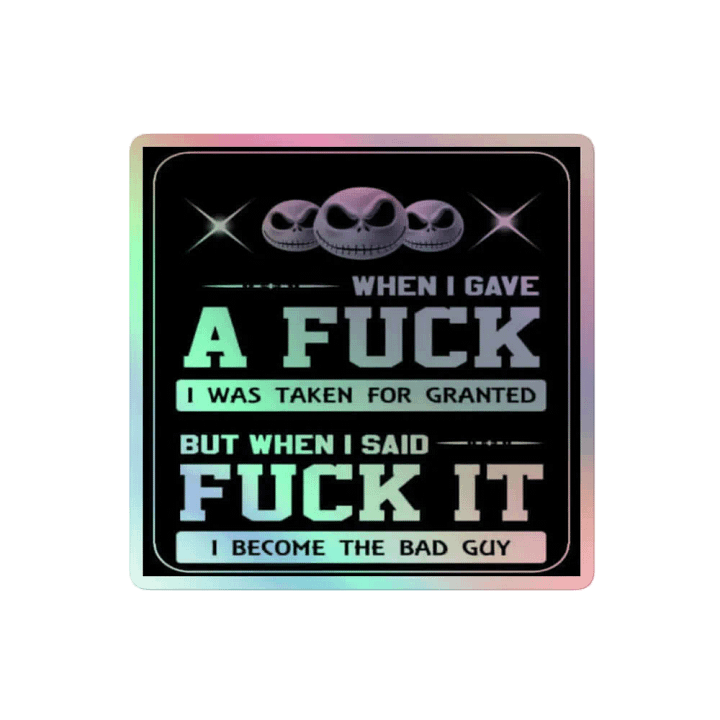 fuck it holo product image (2)