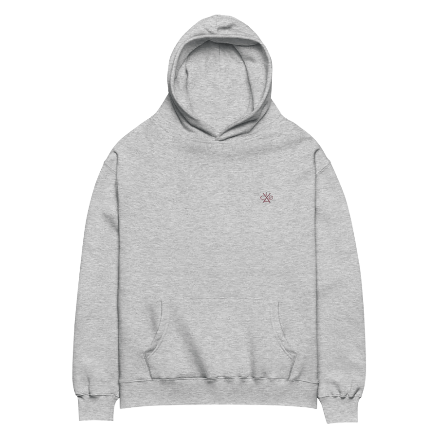 VACIO Grafitti {NULL} Logo Relaxed Fit Hoodie (RED) product image (3)