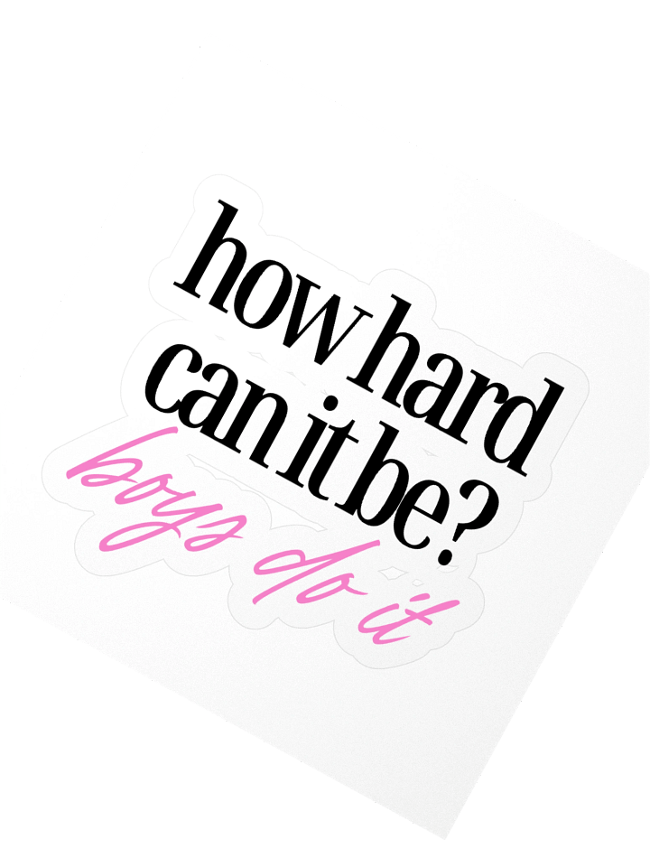 HHCIBBDI Pink Sticker product image (2)