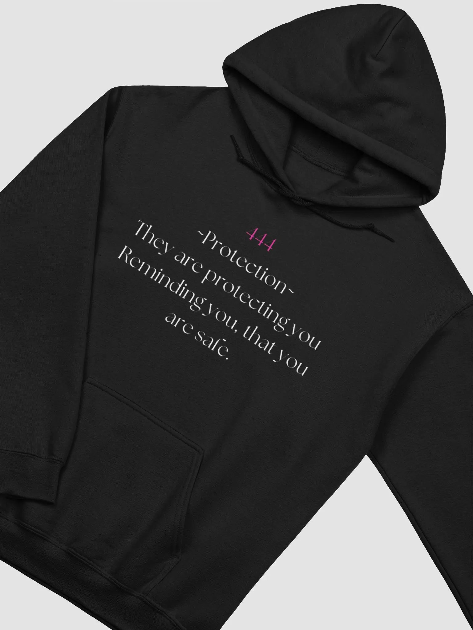 MELODIQUE Brand Angel Number Quote Hoodie product image (2)